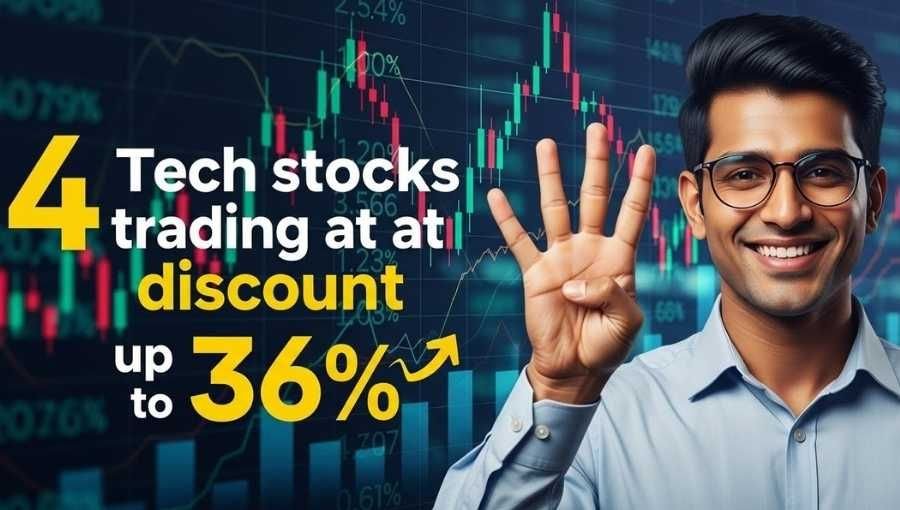 4 Tech Stocks Trending At 36 Percente Discount