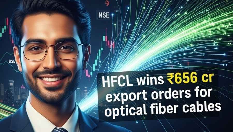 HFCL Won 656 Cr Export Order Of Fiber Cables