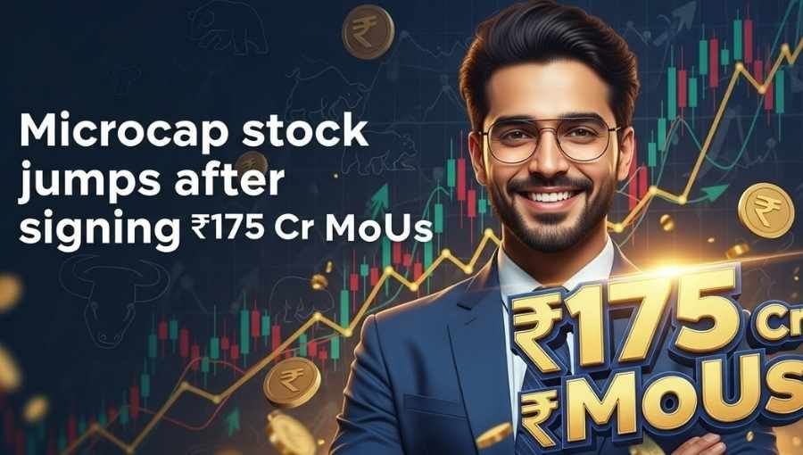 Microcap Stock Jump Sign 175Cr MoUs