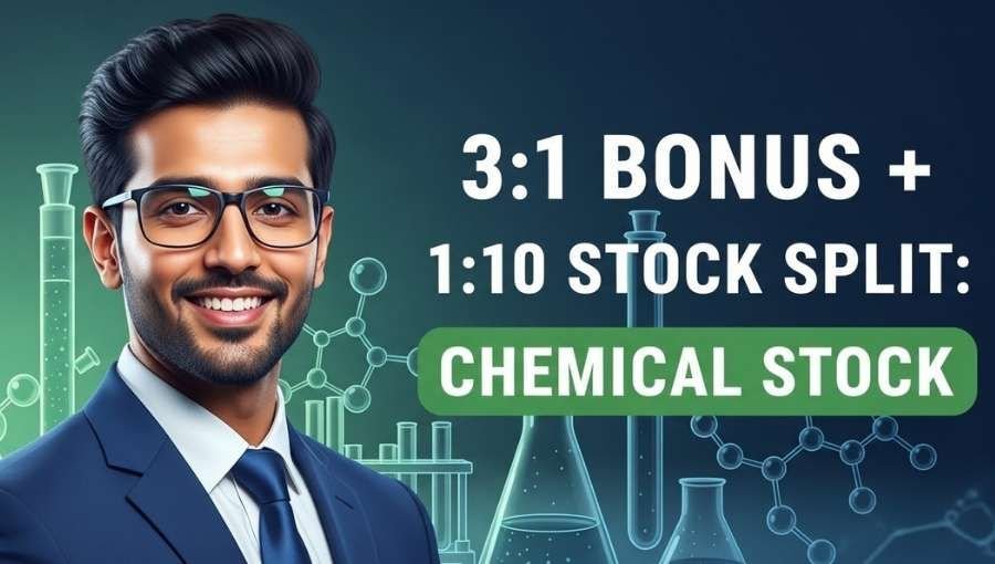3 Bonus Share And 10 Stock Split In Chemical Stock
