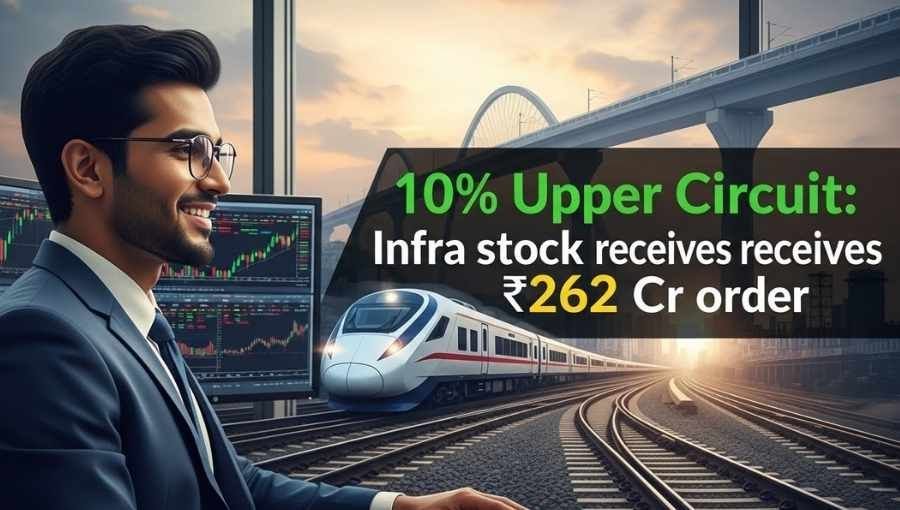 Infra Stock Got 262Cr Railway Contract