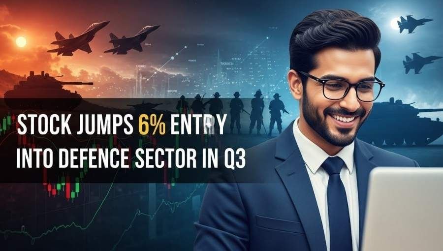 Stock Jump New Entry In Defence Sector